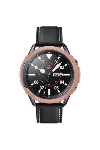 Spigen Galaxy Uyumlu Watch 3 45mm İle Kılıf Liquid Air Bronze