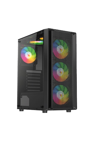 Turbox SE7EN i7-860 16 GB 256 GB SSD 4 GB Gt740 Free Dos Oem Paket Masaüstü Oyuncu Bilgisayarı