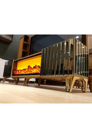 Lora Mobilya Dekoratif Şömine Tvsehpası Tvünitesi (548166082)