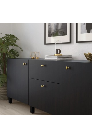 Ikea Eneryda 2'li Mobilya Kulpu 35 Mm Altın