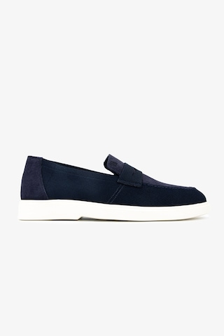 Valmenti Erkek Deri & Tekstil Lacivert Loafer Ayakkabı 1203 206 Erk Ayk Y26 Lacı Suet/trk