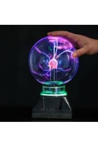 Büyük Boy Sihirli Plazma Işık Küresi - Plasma Storm Lamp