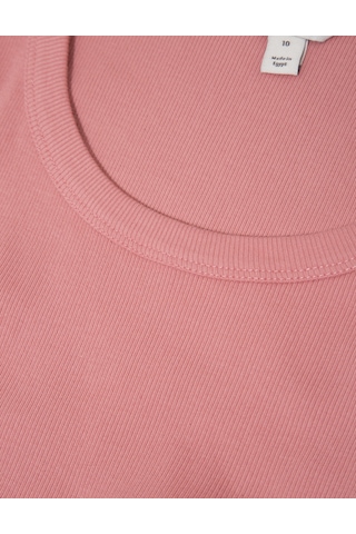 Marks & Spencer Pamuk Karışımlı Ribana Slim Fit Atlet T41001624h Pembe