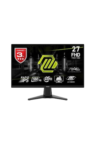 Msı Mag 275f 27 180hz 0,5ms Rapid Ips Adaptive-sync Full Hd Gaming Oyuncu Monitör
