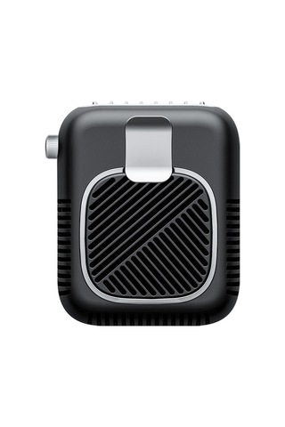 Taşınabilir Kişisel Asılı Bel Fanı 10000 Mah Şarj İle Sessiz Giyilebilir Elektrikli Fan El Klima Siyah 2693 Renkli