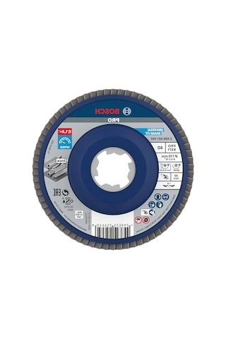 115 Mm X-lock Yelpaze Taşlama Diski, Profesyonel Aksesuar