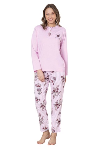 Abbas Erdem Erdem Pijama Takımı Dfn004 PEMBE