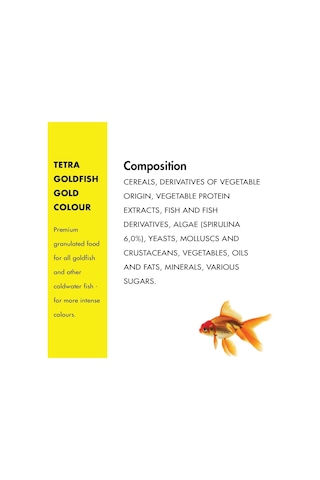 Goldfish Colour Japon Balık Yemi 250ml 75gr