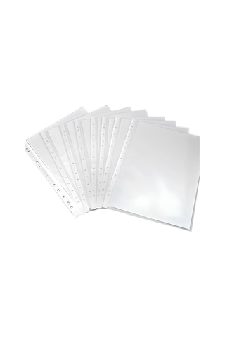 N'pratik Eco Şeffaf Poşet Dosya - 25 Paket 2500 Adet Dayanıklı Ve Kullanışlı