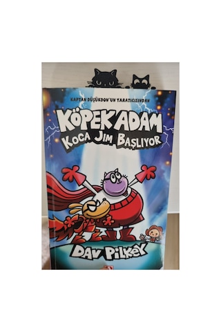Köpek Adam 13 Koca Jim Başlıyor + 2 Adet Kedi Kitap Ayracı