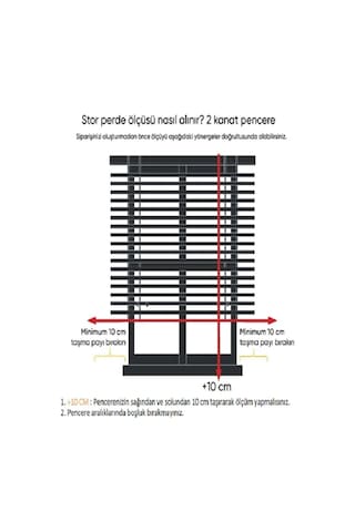 Bambu Krem Mz492 Stor Zebra Perde 100 X 200 Krem