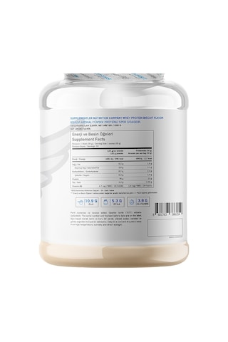 Supplementler Whey Protein 1000 Gr Bisküvi