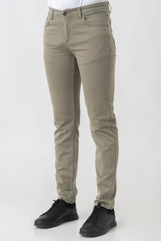 White Stone Bern J2425 Normal Fit Pamuklu Likralı 5 Cep Jean Pantolon Çağla-çağla Çağla Yeşili