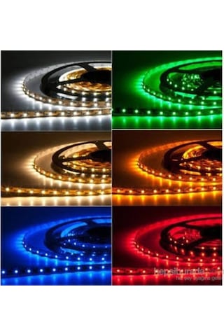 3Çipli Silikonlu Şerit Led 5 Metre 3Çipli Silikonlu Şerit Led 5 Metre
