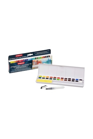Derwent Inktense Paint Pan Studio Set 24'lü