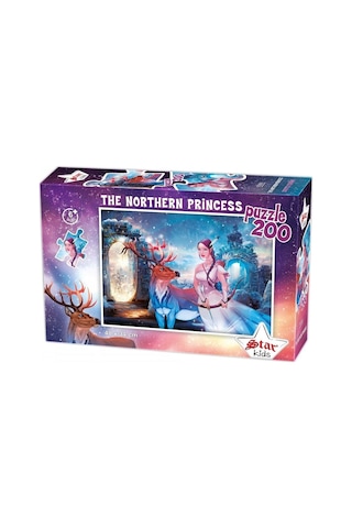 Star Puzzle 200 Parçalık Çocuk Puzzle/yapboz - Kuzeyin Prensesi 1 Adet