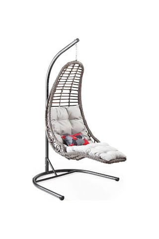 Garden Decor Capri Swing Bodrum Bahçe Balkon Salıncağı Gri