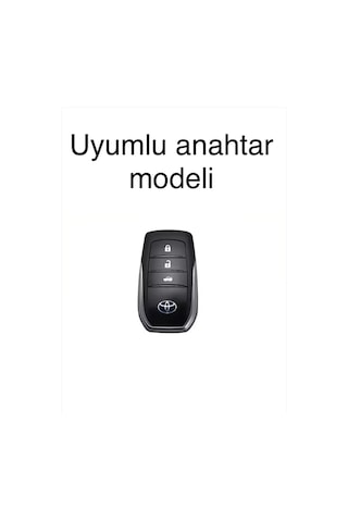 Toyota Chr C-hr Camry Corolla Cross Prius Prado Rav4 Hilux Karbon Anahtar Kılıf 2.ve3.resime Bakınız