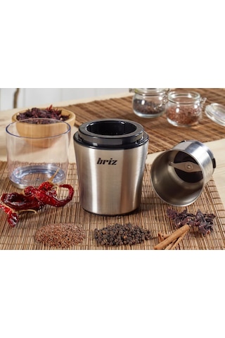 Briz Çıkarılabilir Hazneli Baharat Öğütücü ve Kahve Değirmeni