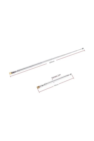 Teleskopik Çubuk Anten 320 Mm