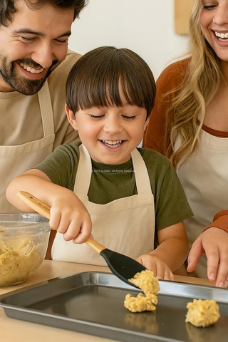 5'li Silikon Spatula Seti Bambu Saplı Mutfak Gereçleri Isıya Dayanıklı Yapışmaz Hamur Karıştırıcı Pasta Fır Çok Renkli