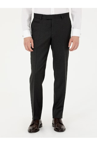 Cacharel Yeşil Slim Fit Yün Karışımlı Kumaş Pantolon Yesıl