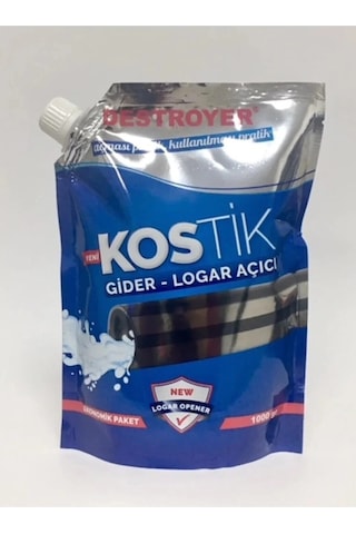 Destroyer Kostik Gider-logar Lavabo Açıcı 1000 Gram