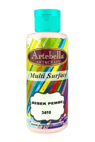3410130 Artebella Multı Surface Boya 130Cc Bebek Pembe