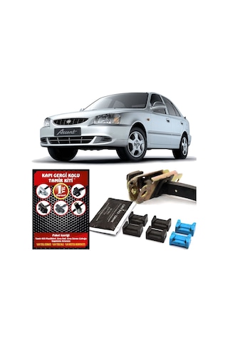 Barrer Hyundai Accent Kapı Gergi (Limitör) Tamir Kiti 2000-2006