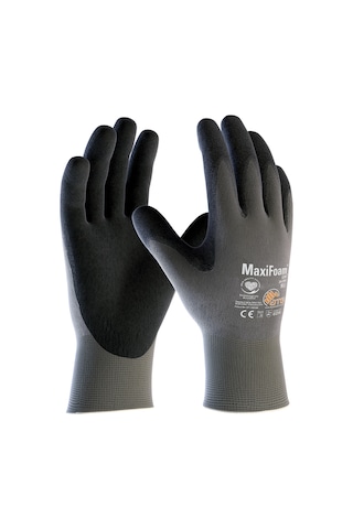 Atg Maxifoam Lite 34-900 Nitril Köpük İş Eldiveni Gri Atg Maxifoam Lite 34-900 Nitril Köpük İş Eldiveni Gri