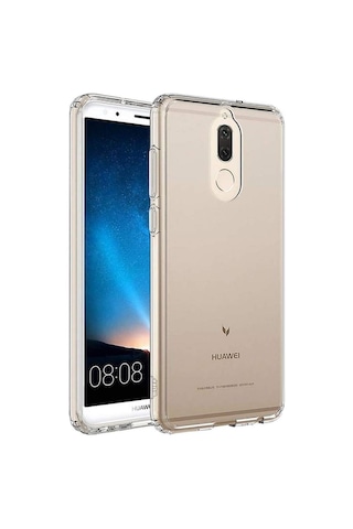 Huawei Mate 10 Lite Kilif Seffaf Silikon Kamera Korumali 3D Tipal 390465697