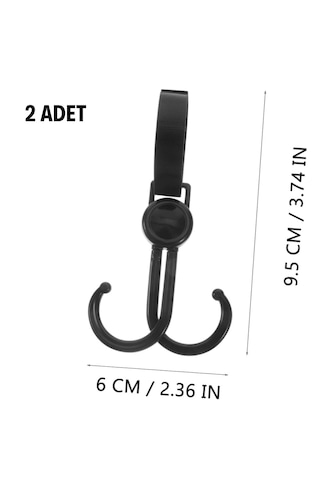 Buffer Bebek Arabası,motor,bisiklet Eşya Taşıma Aparatı Kanca