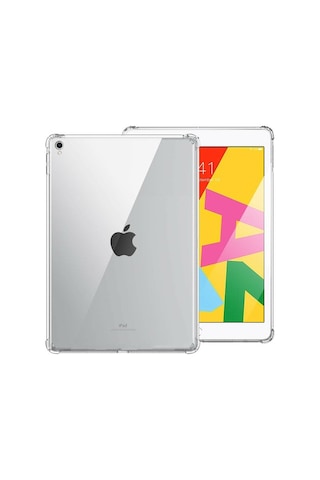 Apple Uyumlu iPad 2 ,3,4 9.7" Köşe Korumalı Anti Şok Şeffaf Tablet Kılıfı