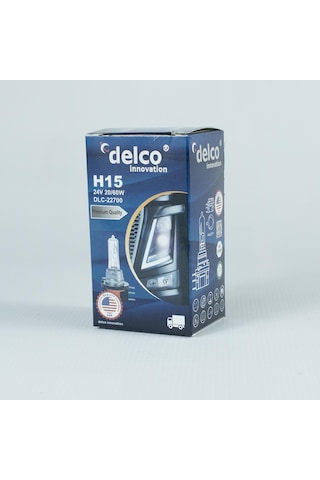 Delco U.s.a H15 Halogen Ampul 24 Volt 20/60w Pgj23t-1 10 Adet