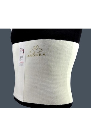 Safyün Yün Bel Korse Cırtsız-kapamasız Ekru