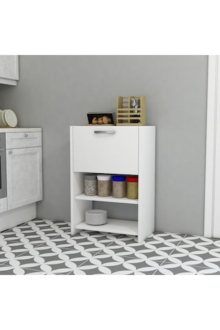 ALBİNA ÇOK AMAÇLI DOLAP KOD 2 -BEYAZ