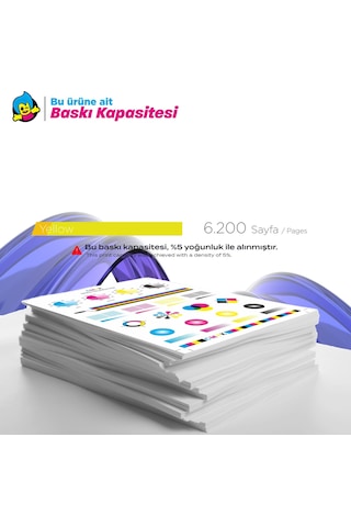 Epson 115 - C13t07d44a Sarı Uyumlu Mürekkep