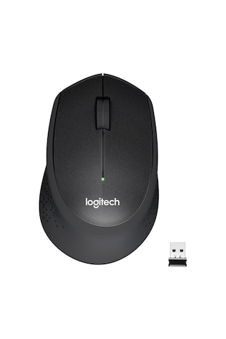 Logitech M330 Sessiz Mouse, Siyah (Outlet)