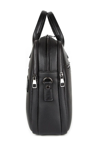 Deri Evrak Çantası Laptop Bölmeli 15.6" 8683255013739 Siyah