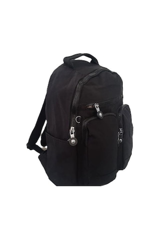 Water Proof Çok Bölmeli Mini Sırt Çantası Siyah-1009 Siyah