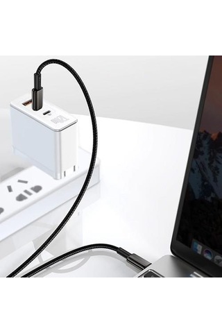 Baseus TypeC TypeC 100W Hızlı Şarj USB Kablo 1mt CATGD-01