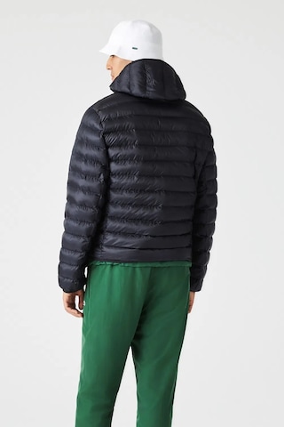 Lacoste Thermore Certified Synthetic Fill Jacket Kapüşonlu Şişme Erkek Mont Lacivert Lacivert