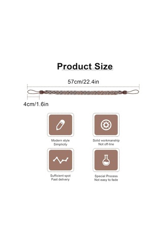 Yenilikçi Etnik Stil Çin Düğümü Perde Askısı Hassas El Dokuma Perde Askısı Kahverengi Diğer