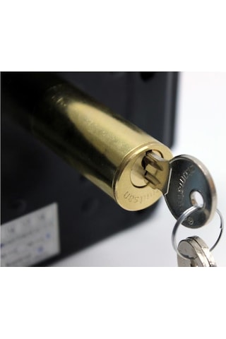 Otomatsan 70mm Siyah Elektrikli Kapı Otomatı