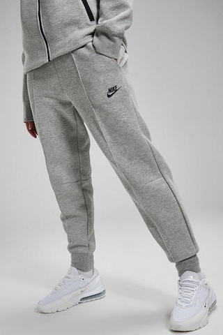 Nike Sportswear Tech Fleece Standart Fit Mid Rise Jogger Gray Kadın Eşofman Altı Gri Gri
