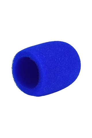 Youmex Mikrofon Spreyi Ktv Kullanıma Uygun Mavi Tekli Paketli 76mm Yükseklikli Ses Filtresi