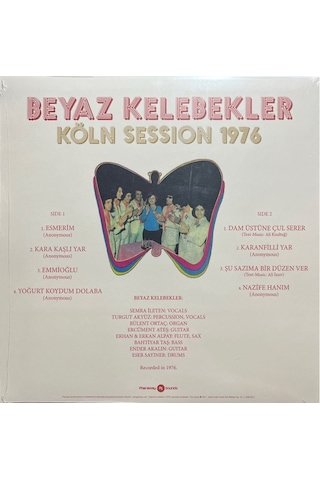 Beyaz Kelebekler Koln Session 1976 Pharaway Sounds Guerssen İspan