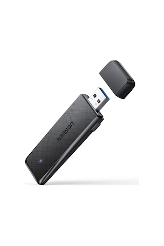 Ugreen Ac1300 Usb 3.0 1300mbps 2.4/5ghz Wi-fi Kablosuz Alıcı Ağ Adaptörü, 50340