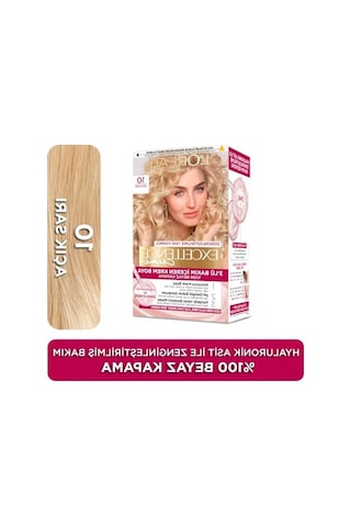Açık Sarı Saç Boyası, 10 Numaralı L'oreal Ürünü
