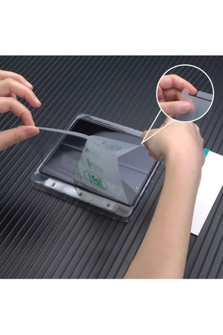 Samsung Uyumlu Galaxy Z Fold 4 Zore Hizalama Aparatlı S-fit Body Ekran Koruyucu